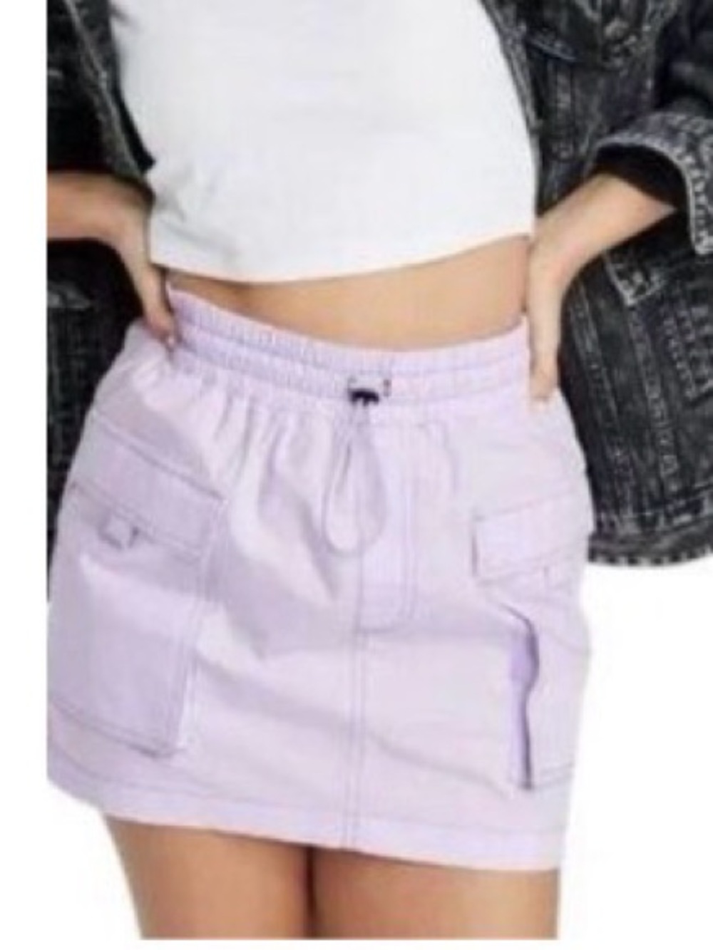 Wild Fable Parachute light violet skirt size Large